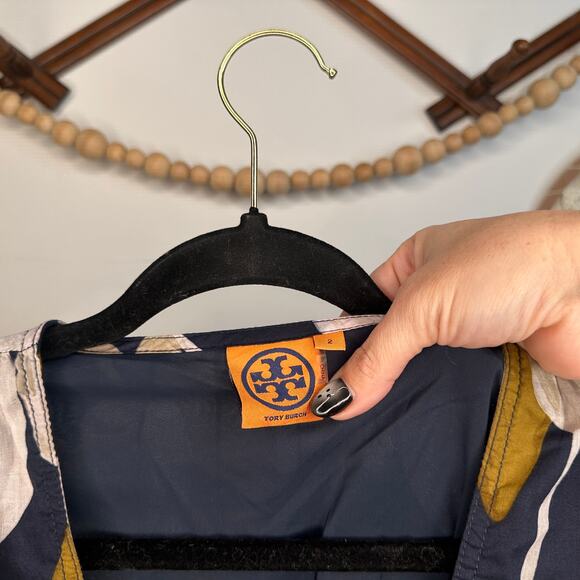 Tory Burch Emmeline Tulip Print Dress - Picture 6 of 6